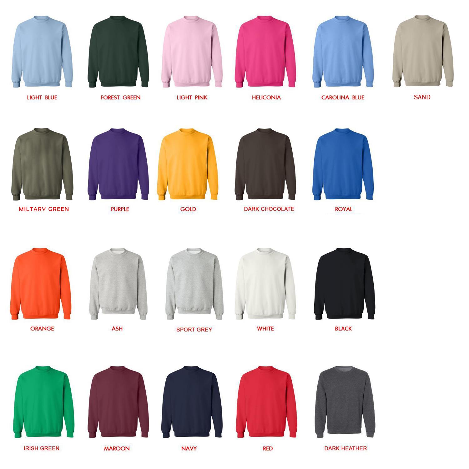 sweatshirt color chart - Enhypen Shop