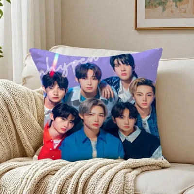 Ni-ki Stage Power Striking Throw Pillow