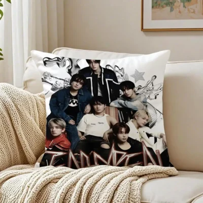 Heeseung Moonlight Shadow Artistic Throw Pillow