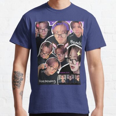 Alternative view of Enhypen Heeseung Collage Hstay Design T-Shirt