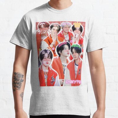 Enhyphen Collage Hstay Design T-Shirt