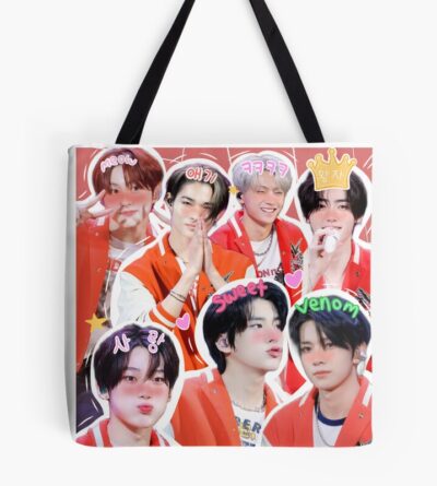 Enhyphen Collage Hstay Design Tote Bag