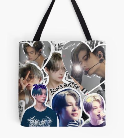 Niki Enhypen Collage Hstay Design Tote Bag