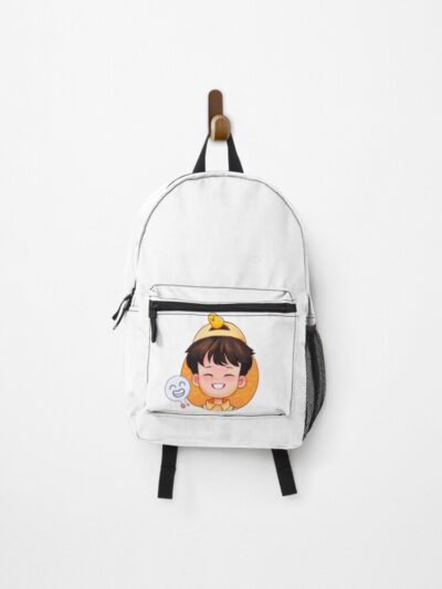 Sunoo I Land Chick Hat Icon Backpack