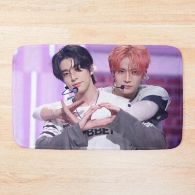 Heeseung And Jake Heejake Enhypen Xo Bath Mat