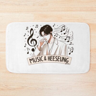 Heeseung Music Bath Mat
