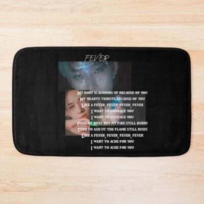 You Make Me Fever Bath Mat