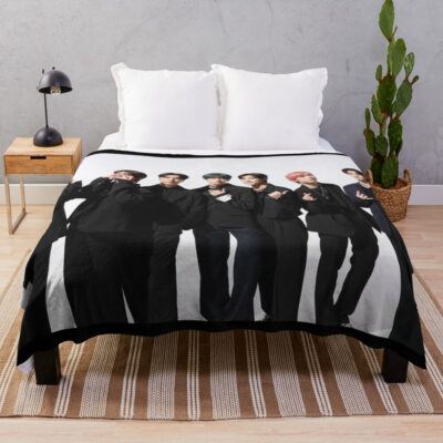 Enhypen Concept Dilemma Map Ot7 Throw Blanket