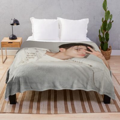 Nishimura Riki Ni Ki Enhypen Throw Blanket