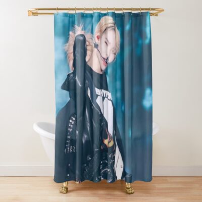 Niki Enhypen Map Shower Curtain