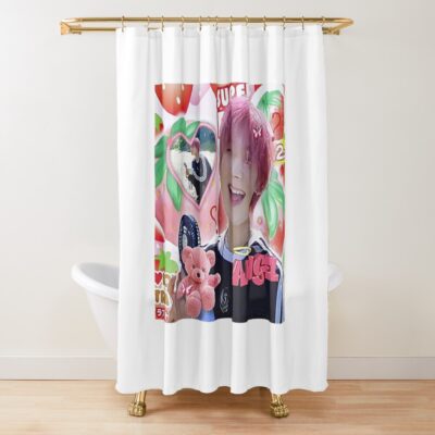 Sunoo Enha Member Shower Curtain