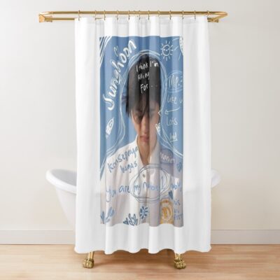 Sunghoon Shower Curtain