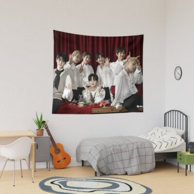 Enhypen Border Carnival Concept Map Tapestry